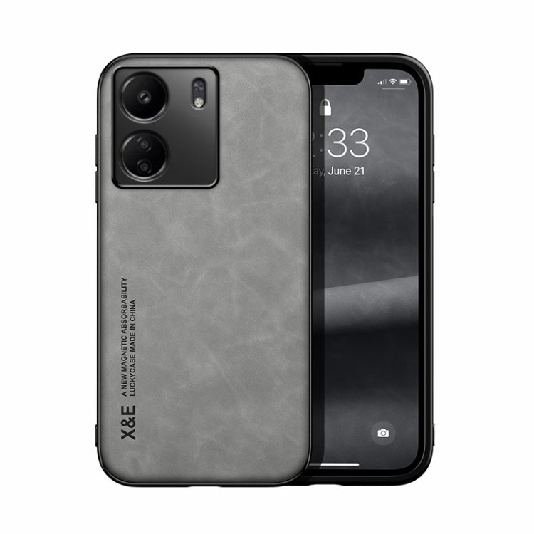 Skin Feel Magnetic Leather Back Phone Case, For Xiaomi Redmi Turbo 3, For Xiaomi Redmi Note 13 Pro 4G, For Xiaomi Redmi Note 13 4G, For Xiaomi Redmi 13C, For Xiaomi Redmi K70E, For Xiaomi 14 Ultra, For Xiaomi 14 Pro, For Xiaomi 14                      ...