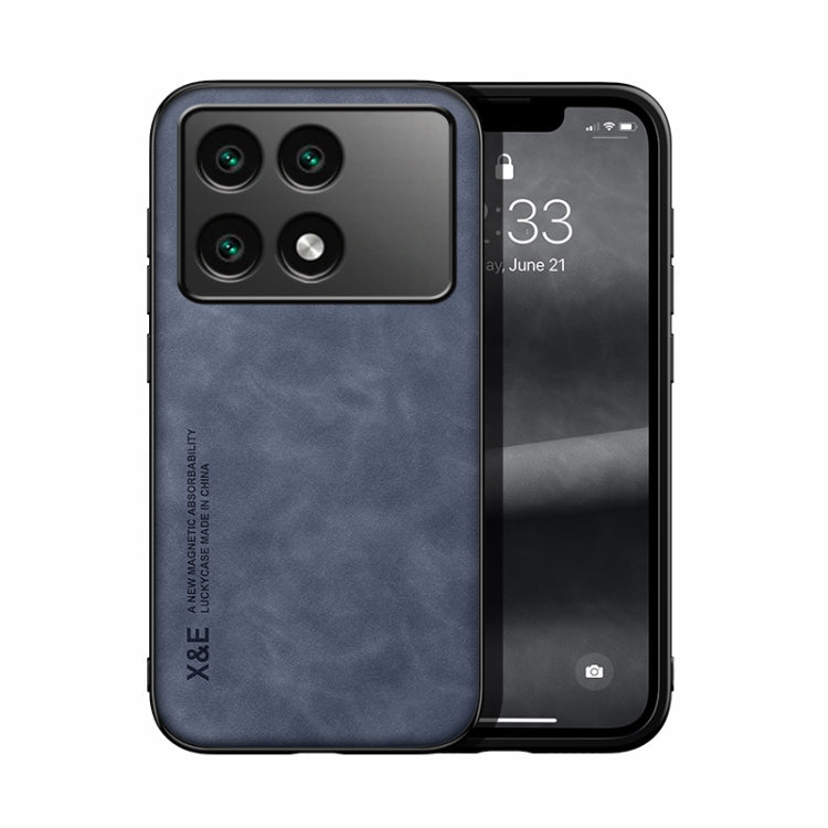 Skin Feel Magnetic Leather Back Phone Case, For Xiaomi Redmi 12 5G, For Xiaomi Redmi K70, For Xiaomi Redmi 12 4G