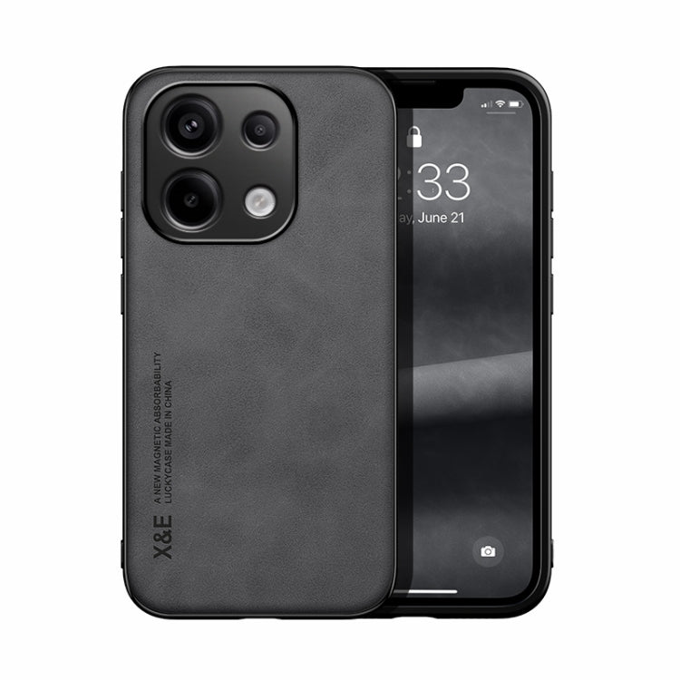Skin Feel Magnetic Leather Back Phone Case, For Xiaomi Redmi Turbo 3, For Xiaomi Redmi Note 13 Pro 4G, For Xiaomi Redmi Note 13 4G, For Xiaomi Redmi 13C, For Xiaomi Redmi K70E, For Xiaomi 14 Ultra, For Xiaomi 14 Pro, For Xiaomi 14                      ...