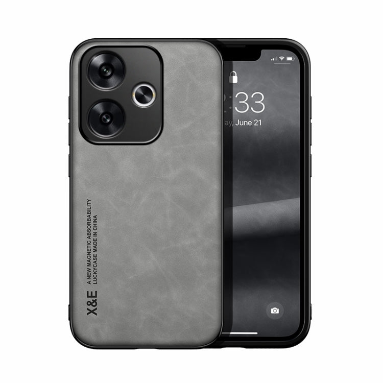 Skin Feel Magnetic Leather Back Phone Case, For Xiaomi Redmi Turbo 3, For Xiaomi Redmi Note 13 Pro 4G, For Xiaomi Redmi Note 13 4G, For Xiaomi Redmi 13C, For Xiaomi Redmi K70E, For Xiaomi 14 Ultra, For Xiaomi 14 Pro, For Xiaomi 14                      ...