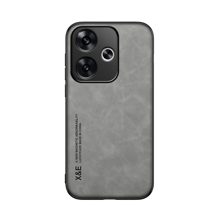 Skin Feel Magnetic Leather Back Phone Case, For Xiaomi Redmi Turbo 3, For Xiaomi Redmi Note 13 Pro 4G, For Xiaomi Redmi Note 13 4G, For Xiaomi Redmi 13C, For Xiaomi Redmi K70E, For Xiaomi 14 Ultra, For Xiaomi 14 Pro, For Xiaomi 14                      ...