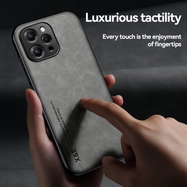 Skin Feel Magnetic Leather Back Phone Case, For Xiaomi Redmi 12 5G, For Xiaomi Redmi K70, For Xiaomi Redmi 12 4G
