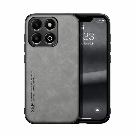 Skin Feel Magnetic Leather Back Phone Case, For Honor X6b, For Honor 200, For Honor 200 Pro, For Honor 200 Lite Global, For Honor Magic6 Pro, For Honor Magic6, For Honor X8b, For Honor 90 GT, For Honor 100 Pro, For Honor 100, For Honor X9b, For Honor X50