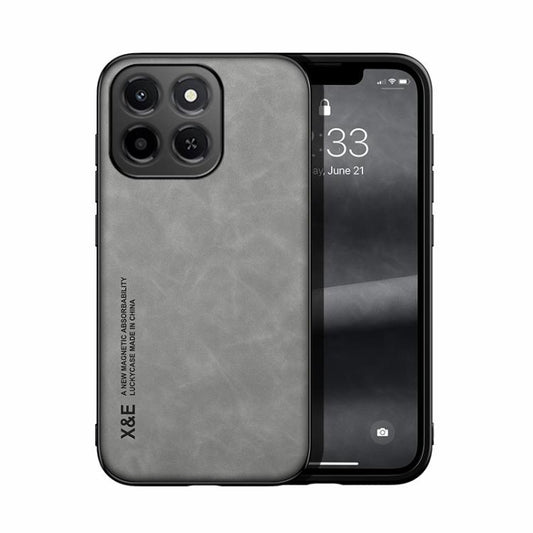 Skin Feel Magnetic Leather Back Phone Case, For Honor X6c 4G, For Honor X70i, For Honor GT Pro, For Honor 400 Pro Global 160.8mm, For Honor Power, For Honor 400 Lite Global, For Honor 400 Global 156.5mm, For Honor X8c 4G, For Honor 300 Pro, For Honor 3...