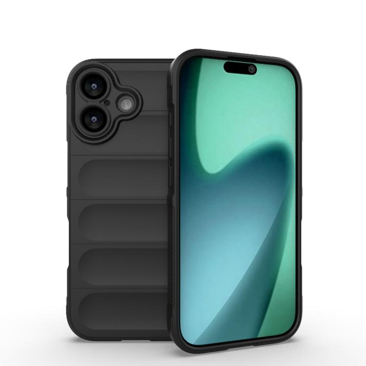 Magic Shield TPU + Flannel Phone Case, For iPhone 18 Pro / 17 Pro, For iPhone 18 Pro Max / 17 Pro Max, For iPhone 17e / 16e, For iPhone 17