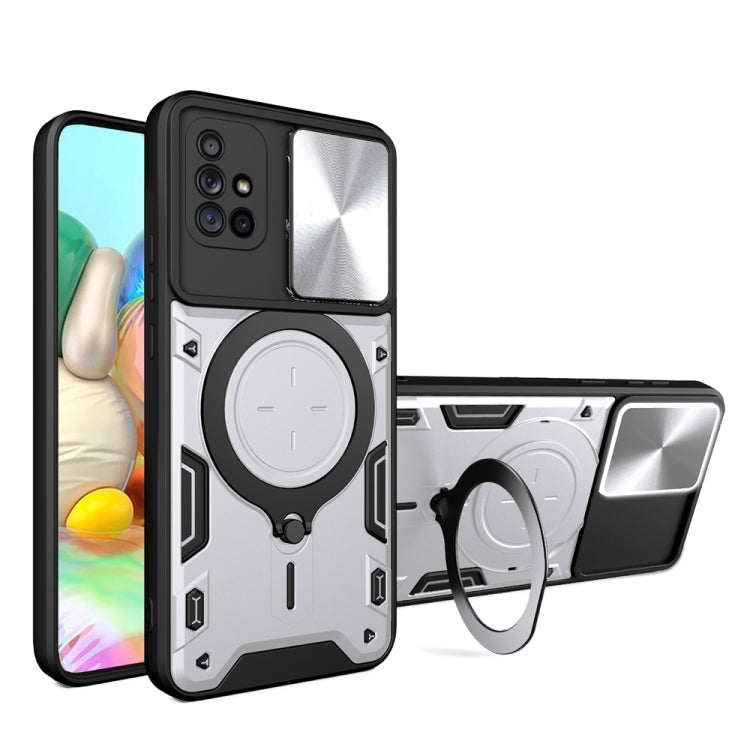 CD Texture Sliding Camshield Magnetic Holder Phone Case, For Samsung Galaxy Note20 Ultra, For Samsung Galaxy A21s, For Samsung Galaxy S20 Ultra, For Samsung Galaxy S20+, For Samsung Galaxy A71 5G, For Samsung Galaxy A71 4G, For Samsung Galaxy A51 4G