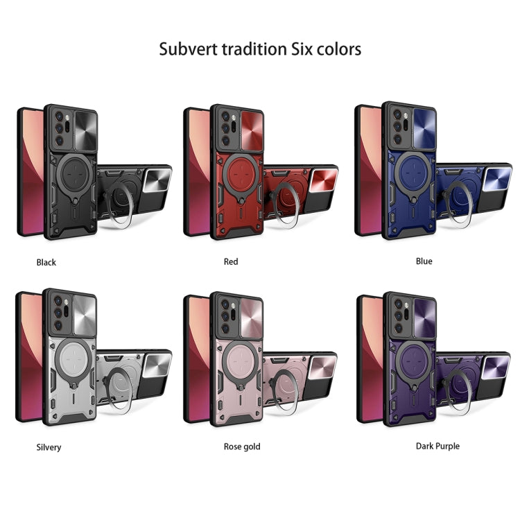 CD Texture Sliding Camshield Magnetic Holder Phone Case, For Samsung Galaxy Note20 Ultra, For Samsung Galaxy A21s, For Samsung Galaxy S20 Ultra, For Samsung Galaxy S20+, For Samsung Galaxy A71 5G, For Samsung Galaxy A71 4G, For Samsung Galaxy A51 4G