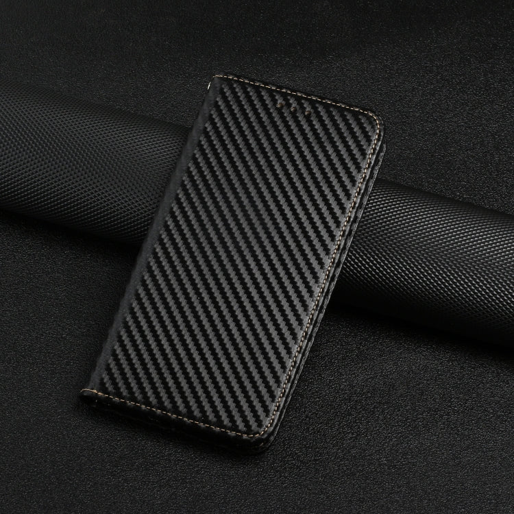 Carbon Fiber Texture Flip Holder Leather Phone Case, For Samsung Galaxy A55, For Samsung Galaxy S24 Ultra 5G, For Samsung Galaxy S23 FE 5G, For Samsung Galaxy S24+ 5G, For Samsung Galaxy A32 4G, For Samsung Galaxy A35, For Samsung Galaxy S24 5G        ...