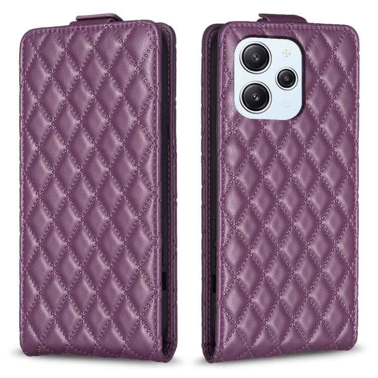 Diamond Lattice Vertical Flip Leather Phone Case, For Xiaomi Redmi Note 13 Pro 4G Global, For Xiaomi Poco M6 Pro 4G, For Xiaomi Redmi Note 13 4G Global, For Xiaomi Redmi Note 13, For Xiaomi Redmi 13C, For Xiaomi Redmi Note 13 Pro+ 5G                   ...