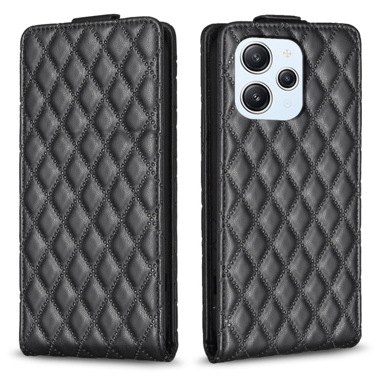 Diamond Lattice Vertical Flip Leather Phone Case, For Xiaomi Redmi Note 13 Pro 4G Global, For Xiaomi Poco M6 Pro 4G, For Xiaomi Redmi Note 13 4G Global, For Xiaomi Redmi Note 13, For Xiaomi Redmi 13C, For Xiaomi Redmi Note 13 Pro+ 5G                   ...