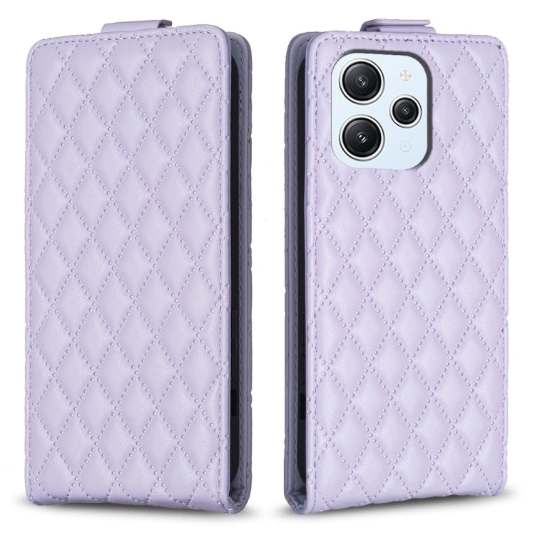 Diamond Lattice Vertical Flip Leather Phone Case, For Xiaomi Redmi Note 13 Pro 4G Global, For Xiaomi Poco M6 Pro 4G, For Xiaomi Redmi Note 13 4G Global, For Xiaomi Redmi Note 13, For Xiaomi Redmi 13C, For Xiaomi Redmi Note 13 Pro+ 5G                   ...