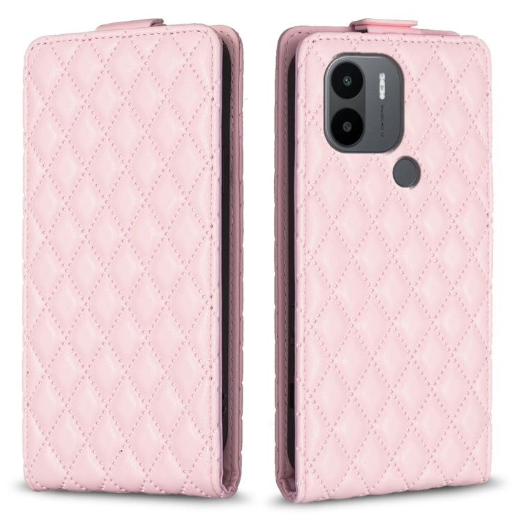 Diamond Lattice Vertical Flip Leather Phone Case, For Redmi Note 12 Turbo, For Redmi Note 12S / 11 Global, For Redmi Note 12 4G Global, For Xiaomi Civi 3 5G, For Redmi A1 / A1+ / A2, For Xiaomi Poco C55 / Redmi 12C, For Redmi Note 12 Pro+ Global       ...