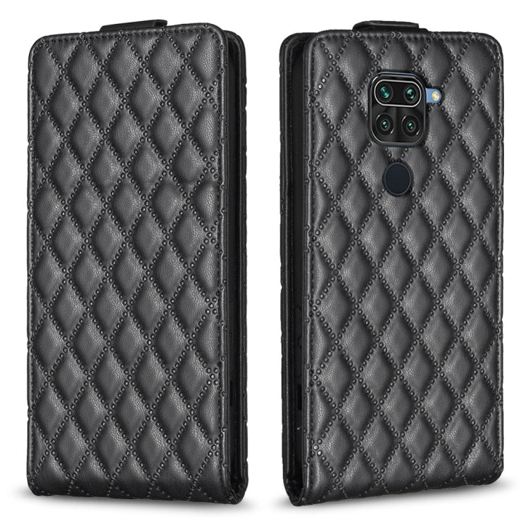 Diamond Lattice Vertical Flip Leather Phone Case, For Xiaomi Redmi 9A, For Xiaomi Redmi 9, For Xiaomi Redmi 9C, For Redmi Note 9 / 10X 4G, For Redmi Note 9 Pro / 9 Pro Max