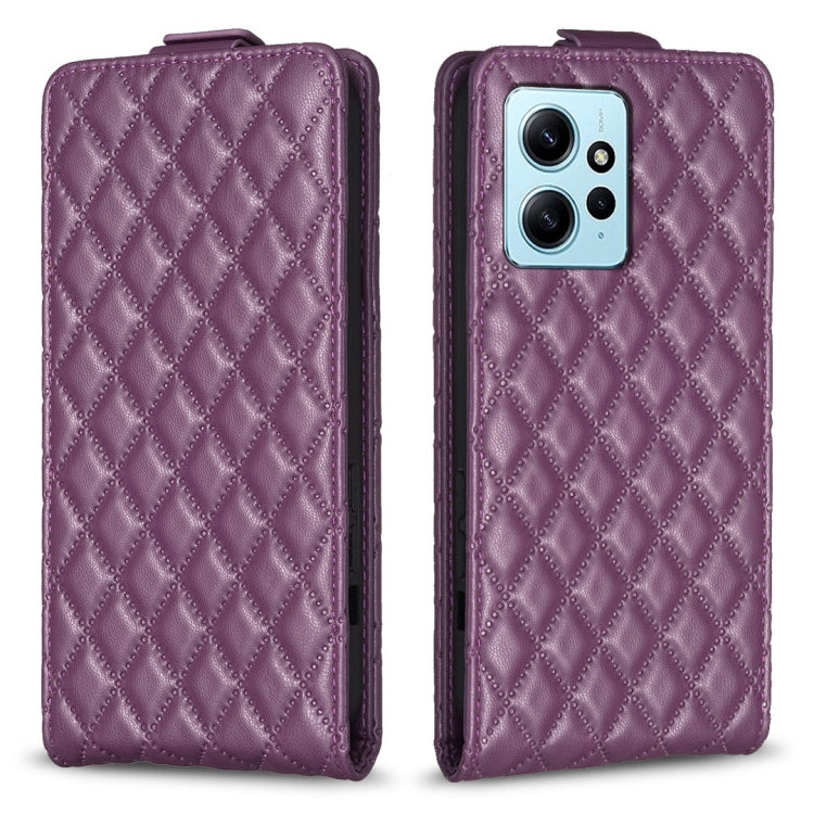 Diamond Lattice Vertical Flip Leather Phone Case, For Redmi Note 12 Turbo, For Redmi Note 12S / 11 Global, For Redmi Note 12 4G Global, For Xiaomi Civi 3 5G, For Redmi A1 / A1+ / A2, For Xiaomi Poco C55 / Redmi 12C, For Redmi Note 12 Pro+ Global       ...