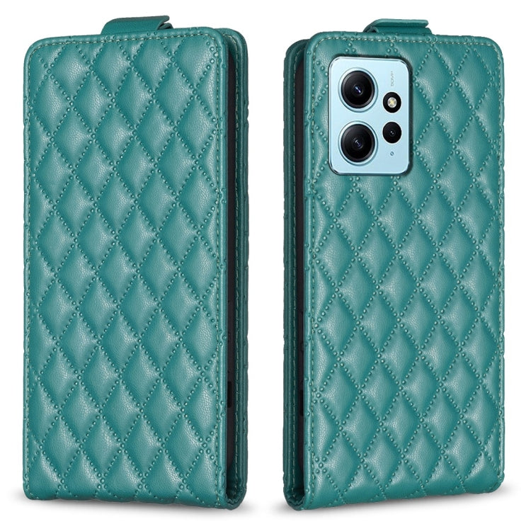 Diamond Lattice Vertical Flip Leather Phone Case, For Redmi Note 12 Turbo, For Redmi Note 12S / 11 Global, For Redmi Note 12 4G Global, For Xiaomi Civi 3 5G, For Redmi A1 / A1+ / A2, For Xiaomi Poco C55 / Redmi 12C, For Redmi Note 12 Pro+ Global       ...