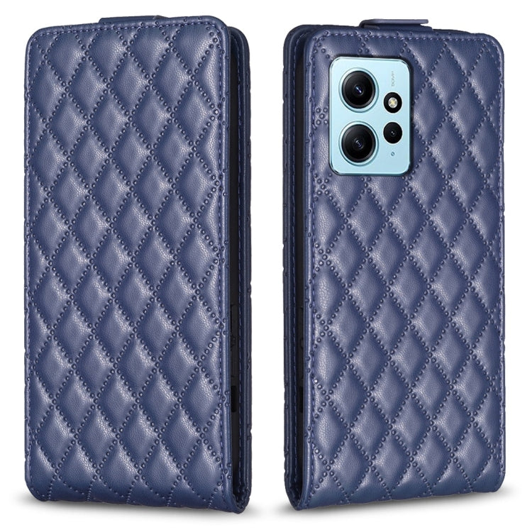 Diamond Lattice Vertical Flip Leather Phone Case, For Redmi Note 12 Turbo, For Redmi Note 12S / 11 Global, For Redmi Note 12 4G Global, For Xiaomi Civi 3 5G, For Redmi A1 / A1+ / A2, For Xiaomi Poco C55 / Redmi 12C, For Redmi Note 12 Pro+ Global       ...