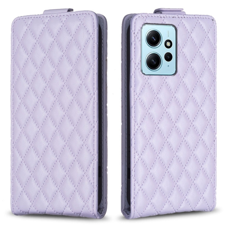 Diamond Lattice Vertical Flip Leather Phone Case, For Redmi Note 12 Turbo, For Redmi Note 12S / 11 Global, For Redmi Note 12 4G Global, For Xiaomi Civi 3 5G, For Redmi A1 / A1+ / A2, For Xiaomi Poco C55 / Redmi 12C, For Redmi Note 12 Pro+ Global       ...