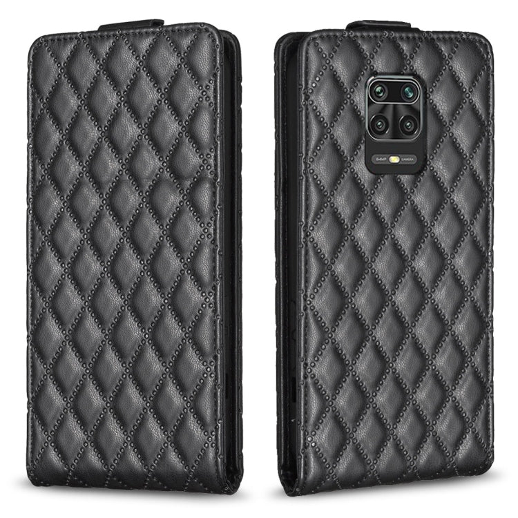 Diamond Lattice Vertical Flip Leather Phone Case, For Xiaomi Redmi 9A, For Xiaomi Redmi 9, For Xiaomi Redmi 9C, For Redmi Note 9 / 10X 4G, For Redmi Note 9 Pro / 9 Pro Max