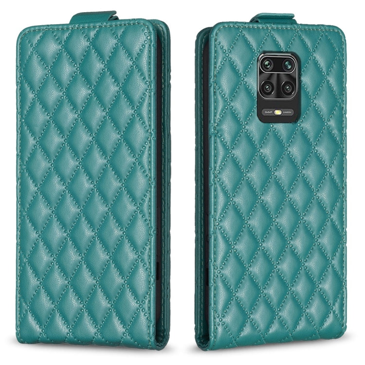 Diamond Lattice Vertical Flip Leather Phone Case, For Xiaomi Redmi 9A, For Xiaomi Redmi 9, For Xiaomi Redmi 9C, For Redmi Note 9 / 10X 4G, For Redmi Note 9 Pro / 9 Pro Max