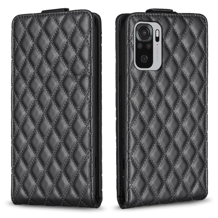 Diamond Lattice Vertical Flip Leather Phone Case, For Xiaomi Mi 11 Lite, For Redmi Note 10 4G / Note 10S, For Redmi Note 10 Pro /10 Pro Max, For Redmi Note 9 4G, For Xiaomi Poco X3 / X3 NFC, For Xiaomi Redmi 9A, For Xiaomi Redmi 9, For Xiaomi Redmi 9C