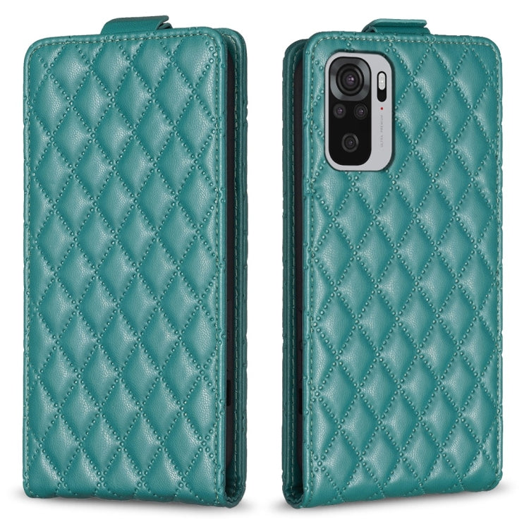 Diamond Lattice Vertical Flip Leather Phone Case, For Xiaomi Mi 11 Lite, For Redmi Note 10 4G / Note 10S, For Redmi Note 10 Pro /10 Pro Max, For Redmi Note 9 4G, For Xiaomi Poco X3 / X3 NFC, For Xiaomi Redmi 9A, For Xiaomi Redmi 9, For Xiaomi Redmi 9C