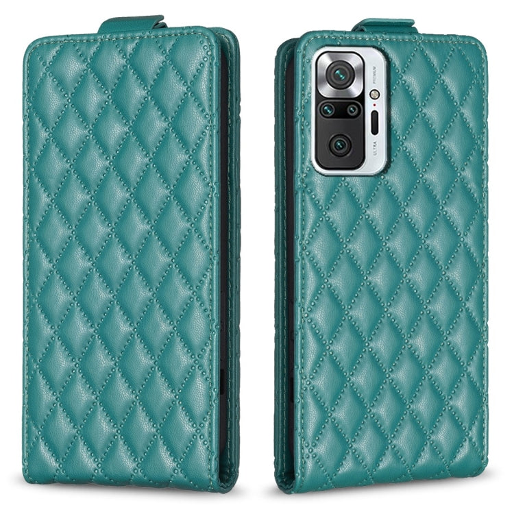 Diamond Lattice Vertical Flip Leather Phone Case, For Xiaomi Mi 11 Lite, For Redmi Note 10 4G / Note 10S, For Redmi Note 10 Pro /10 Pro Max, For Redmi Note 9 4G, For Xiaomi Poco X3 / X3 NFC, For Xiaomi Redmi 9A, For Xiaomi Redmi 9, For Xiaomi Redmi 9C