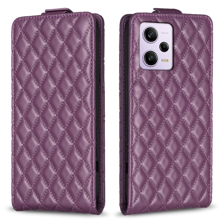 Diamond Lattice Vertical Flip Leather Phone Case, For Redmi Note 12 Turbo, For Redmi Note 12S / 11 Global, For Redmi Note 12 4G Global, For Xiaomi Civi 3 5G, For Redmi A1 / A1+ / A2, For Xiaomi Poco C55 / Redmi 12C, For Redmi Note 12 Pro+ Global       ...