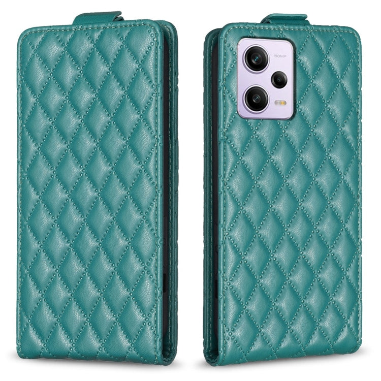 Diamond Lattice Vertical Flip Leather Phone Case, For Redmi Note 12 Turbo, For Redmi Note 12S / 11 Global, For Redmi Note 12 4G Global, For Xiaomi Civi 3 5G, For Redmi A1 / A1+ / A2, For Xiaomi Poco C55 / Redmi 12C, For Redmi Note 12 Pro+ Global       ...