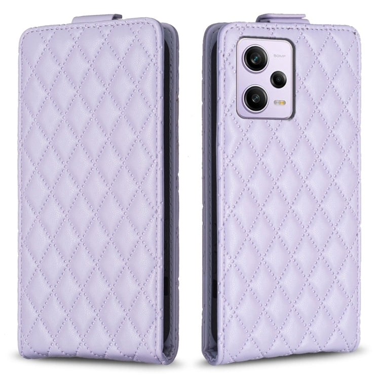 Diamond Lattice Vertical Flip Leather Phone Case, For Redmi Note 12 Turbo, For Redmi Note 12S / 11 Global, For Redmi Note 12 4G Global, For Xiaomi Civi 3 5G, For Redmi A1 / A1+ / A2, For Xiaomi Poco C55 / Redmi 12C, For Redmi Note 12 Pro+ Global       ...