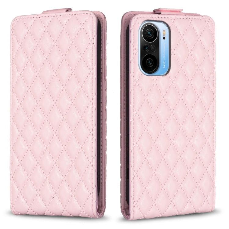 Diamond Lattice Vertical Flip Leather Phone Case, For Xiaomi Redmi 10 5G / Note 11E, For Xiaomi Redmi 10C, For Redmi 10 2022 / Note 11 4G, For Redmi K40 / K40 Pro, For Xiaomi 12 Pro, For Xiaomi 12, For Xiaomi Mi 11T / 11T Pro                           ...
