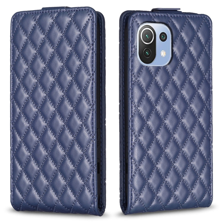Diamond Lattice Vertical Flip Leather Phone Case, For Xiaomi Mi 11 Lite, For Redmi Note 10 4G / Note 10S, For Redmi Note 10 Pro /10 Pro Max, For Redmi Note 9 4G, For Xiaomi Poco X3 / X3 NFC, For Xiaomi Redmi 9A, For Xiaomi Redmi 9, For Xiaomi Redmi 9C