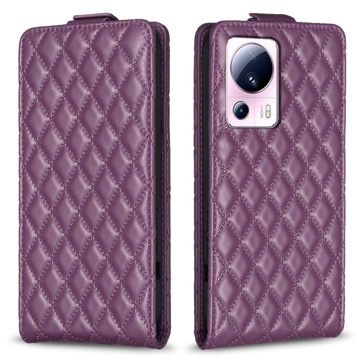 Diamond Lattice Vertical Flip Leather Phone Case, For Redmi Note 12 5G Global, For Xiaomi 13 Lite / Civi 2, For Xiaomi Redmi K60 / K60 Pro, For Xiaomi 13 Pro, For Xiaomi 13, For Xiaomi 12T / 12T Pro, For Redmi Note 11 Pro 5G Global, For Xiaomi 12 Lite