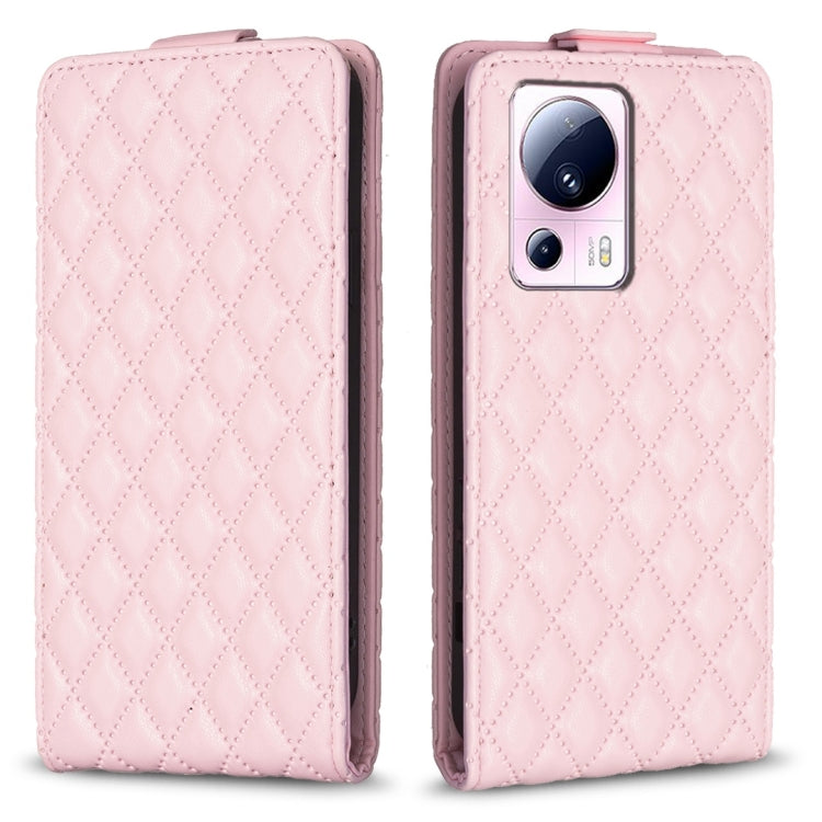 Diamond Lattice Vertical Flip Leather Phone Case, For Redmi Note 12 5G Global, For Xiaomi 13 Lite / Civi 2, For Xiaomi Redmi K60 / K60 Pro, For Xiaomi 13 Pro, For Xiaomi 13, For Xiaomi 12T / 12T Pro, For Redmi Note 11 Pro 5G Global, For Xiaomi 12 Lite