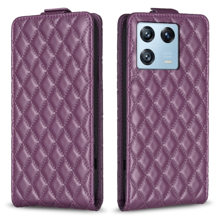 Diamond Lattice Vertical Flip Leather Phone Case, For Redmi Note 12 5G Global, For Xiaomi 13 Lite / Civi 2, For Xiaomi Redmi K60 / K60 Pro, For Xiaomi 13 Pro, For Xiaomi 13, For Xiaomi 12T / 12T Pro, For Redmi Note 11 Pro 5G Global, For Xiaomi 12 Lite