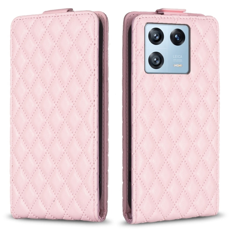 Diamond Lattice Vertical Flip Leather Phone Case, For Redmi Note 12 5G Global, For Xiaomi 13 Lite / Civi 2, For Xiaomi Redmi K60 / K60 Pro, For Xiaomi 13 Pro, For Xiaomi 13, For Xiaomi 12T / 12T Pro, For Redmi Note 11 Pro 5G Global, For Xiaomi 12 Lite