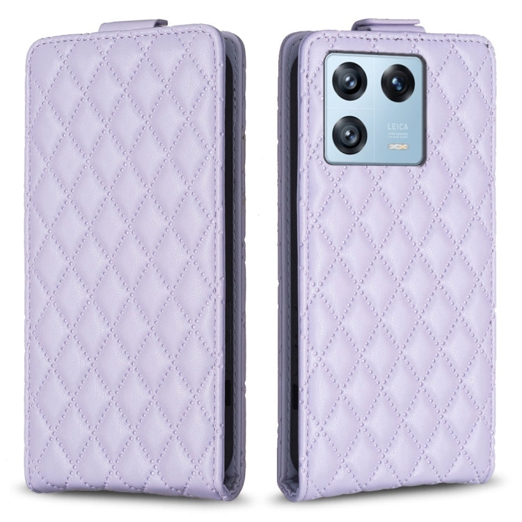 Diamond Lattice Vertical Flip Leather Phone Case, For Redmi Note 12 5G Global, For Xiaomi 13 Lite / Civi 2, For Xiaomi Redmi K60 / K60 Pro, For Xiaomi 13 Pro, For Xiaomi 13, For Xiaomi 12T / 12T Pro, For Redmi Note 11 Pro 5G Global, For Xiaomi 12 Lite