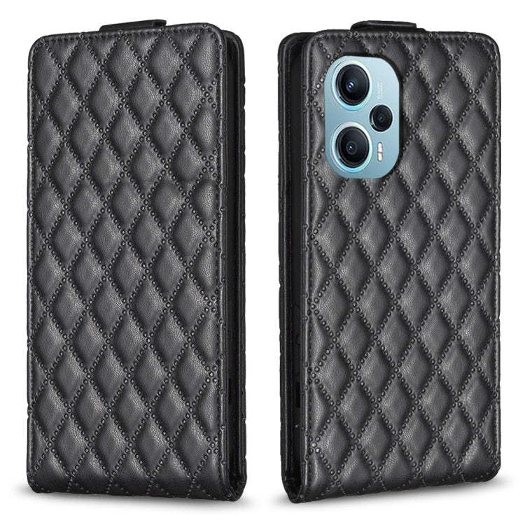 Diamond Lattice Vertical Flip Leather Phone Case, For Redmi Note 12 Turbo, For Redmi Note 12S / 11 Global, For Redmi Note 12 4G Global, For Xiaomi Civi 3 5G, For Redmi A1 / A1+ / A2, For Xiaomi Poco C55 / Redmi 12C, For Redmi Note 12 Pro+ Global       ...