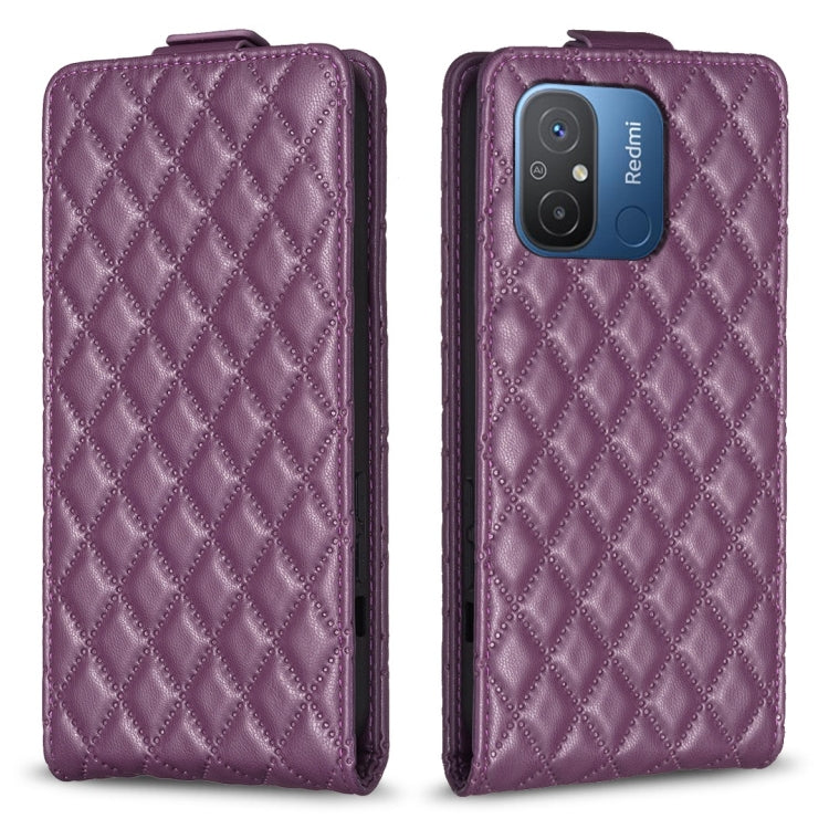 Diamond Lattice Vertical Flip Leather Phone Case, For Redmi Note 12 Turbo, For Redmi Note 12S / 11 Global, For Redmi Note 12 4G Global, For Xiaomi Civi 3 5G, For Redmi A1 / A1+ / A2, For Xiaomi Poco C55 / Redmi 12C, For Redmi Note 12 Pro+ Global       ...