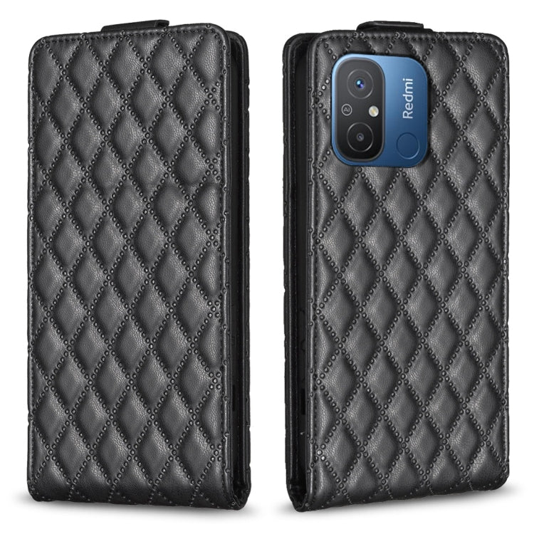 Diamond Lattice Vertical Flip Leather Phone Case, For Redmi Note 12 Turbo, For Redmi Note 12S / 11 Global, For Redmi Note 12 4G Global, For Xiaomi Civi 3 5G, For Redmi A1 / A1+ / A2, For Xiaomi Poco C55 / Redmi 12C, For Redmi Note 12 Pro+ Global       ...