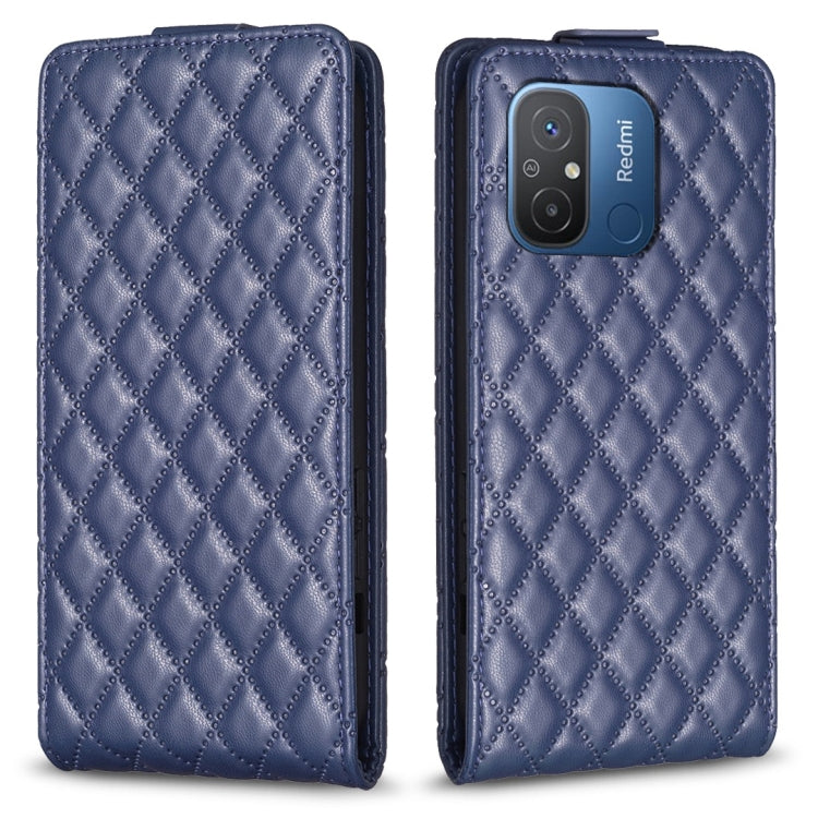Diamond Lattice Vertical Flip Leather Phone Case, For Redmi Note 12 Turbo, For Redmi Note 12S / 11 Global, For Redmi Note 12 4G Global, For Xiaomi Civi 3 5G, For Redmi A1 / A1+ / A2, For Xiaomi Poco C55 / Redmi 12C, For Redmi Note 12 Pro+ Global       ...