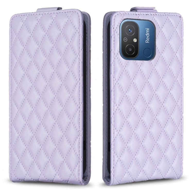 Diamond Lattice Vertical Flip Leather Phone Case, For Redmi Note 12 Turbo, For Redmi Note 12S / 11 Global, For Redmi Note 12 4G Global, For Xiaomi Civi 3 5G, For Redmi A1 / A1+ / A2, For Xiaomi Poco C55 / Redmi 12C, For Redmi Note 12 Pro+ Global       ...