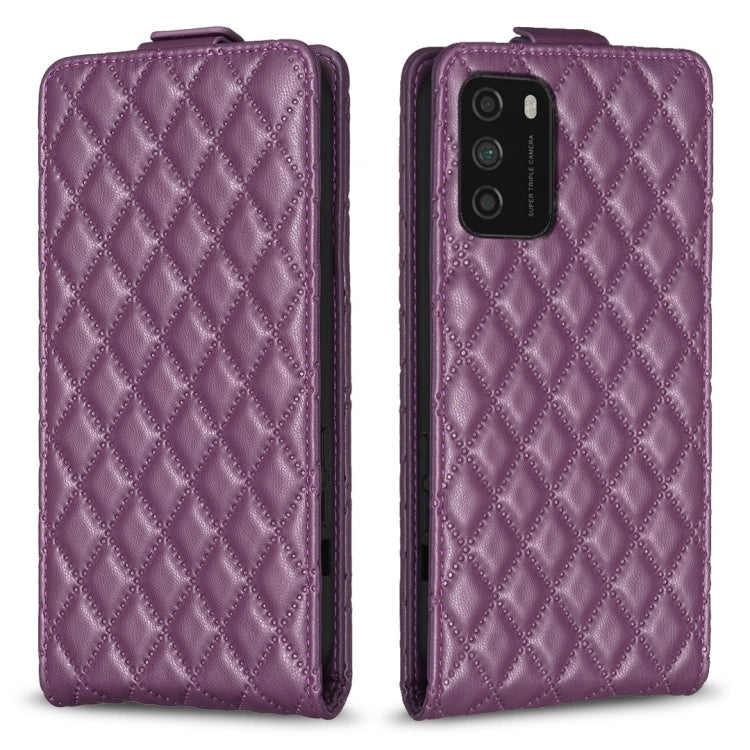 Diamond Lattice Vertical Flip Leather Phone Case, For Xiaomi Mi 11 Lite, For Redmi Note 10 4G / Note 10S, For Redmi Note 10 Pro /10 Pro Max, For Redmi Note 9 4G, For Xiaomi Poco X3 / X3 NFC, For Xiaomi Redmi 9A, For Xiaomi Redmi 9, For Xiaomi Redmi 9C