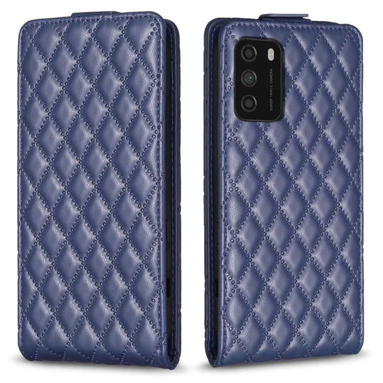 Diamond Lattice Vertical Flip Leather Phone Case, For Xiaomi Mi 11 Lite, For Redmi Note 10 4G / Note 10S, For Redmi Note 10 Pro /10 Pro Max, For Redmi Note 9 4G, For Xiaomi Poco X3 / X3 NFC, For Xiaomi Redmi 9A, For Xiaomi Redmi 9, For Xiaomi Redmi 9C