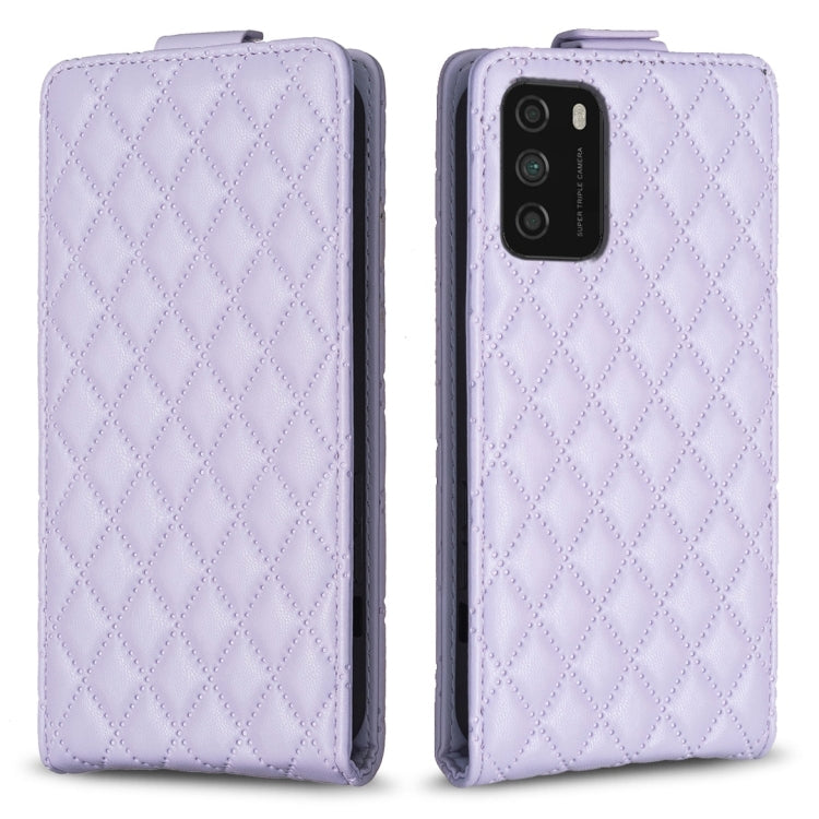 Diamond Lattice Vertical Flip Leather Phone Case, For Xiaomi Mi 11 Lite, For Redmi Note 10 4G / Note 10S, For Redmi Note 10 Pro /10 Pro Max, For Redmi Note 9 4G, For Xiaomi Poco X3 / X3 NFC, For Xiaomi Redmi 9A, For Xiaomi Redmi 9, For Xiaomi Redmi 9C
