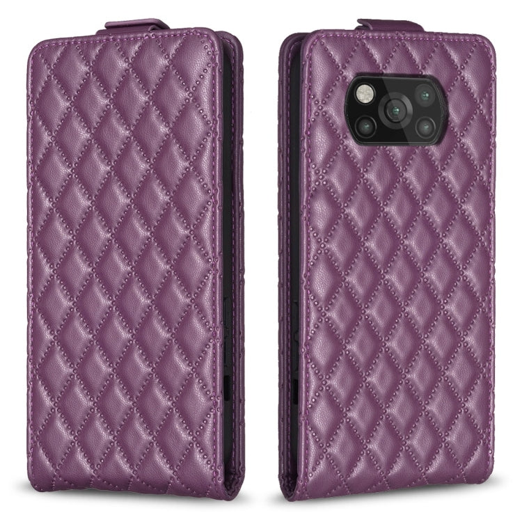 Diamond Lattice Vertical Flip Leather Phone Case, For Xiaomi Mi 11 Lite, For Redmi Note 10 4G / Note 10S, For Redmi Note 10 Pro /10 Pro Max, For Redmi Note 9 4G, For Xiaomi Poco X3 / X3 NFC, For Xiaomi Redmi 9A, For Xiaomi Redmi 9, For Xiaomi Redmi 9C