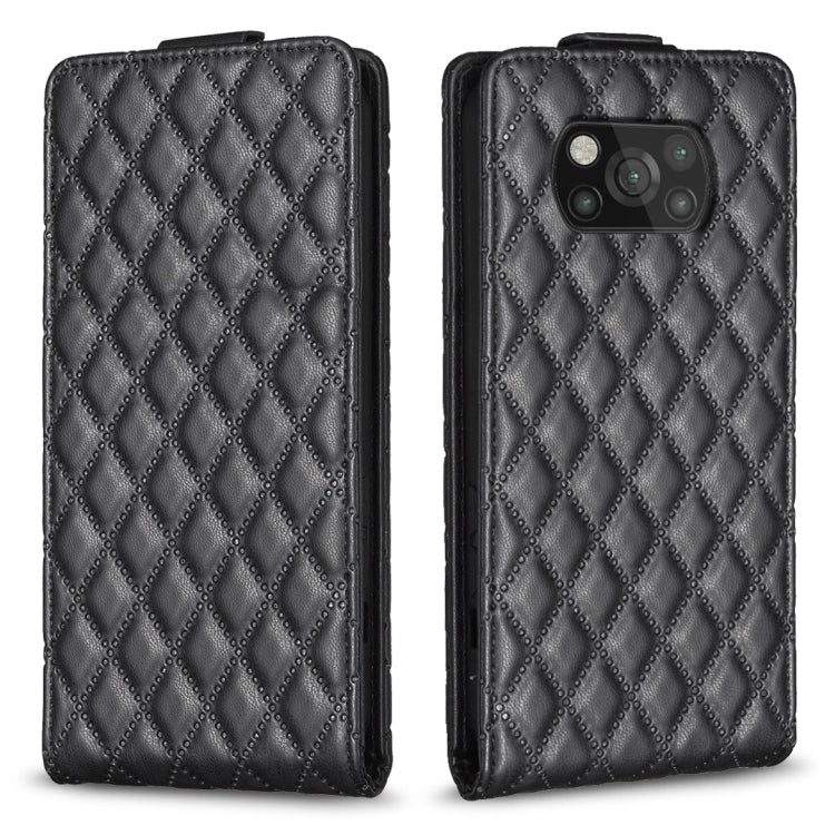 Diamond Lattice Vertical Flip Leather Phone Case, For Xiaomi Mi 11 Lite, For Redmi Note 10 4G / Note 10S, For Redmi Note 10 Pro /10 Pro Max, For Redmi Note 9 4G, For Xiaomi Poco X3 / X3 NFC, For Xiaomi Redmi 9A, For Xiaomi Redmi 9, For Xiaomi Redmi 9C