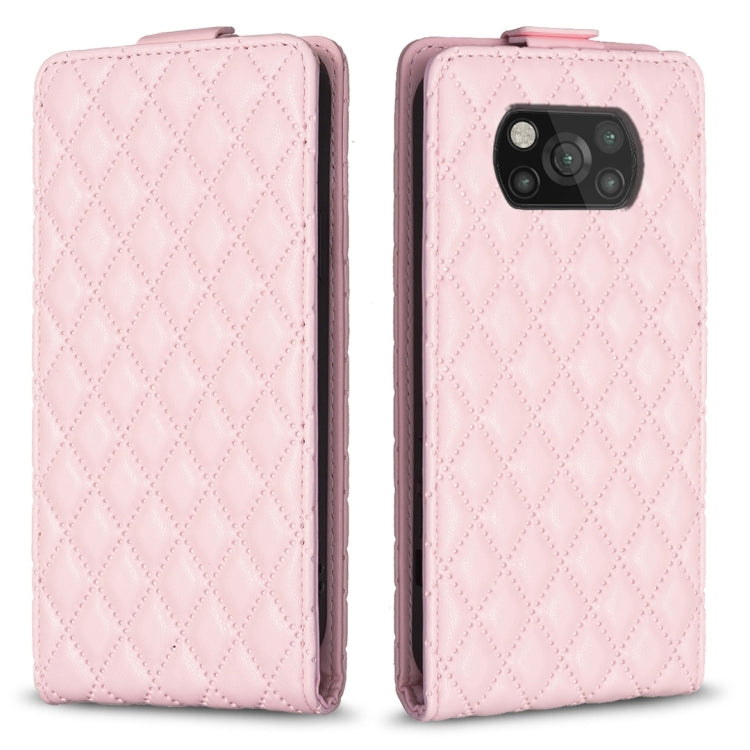 Diamond Lattice Vertical Flip Leather Phone Case, For Xiaomi Mi 11 Lite, For Redmi Note 10 4G / Note 10S, For Redmi Note 10 Pro /10 Pro Max, For Redmi Note 9 4G, For Xiaomi Poco X3 / X3 NFC, For Xiaomi Redmi 9A, For Xiaomi Redmi 9, For Xiaomi Redmi 9C