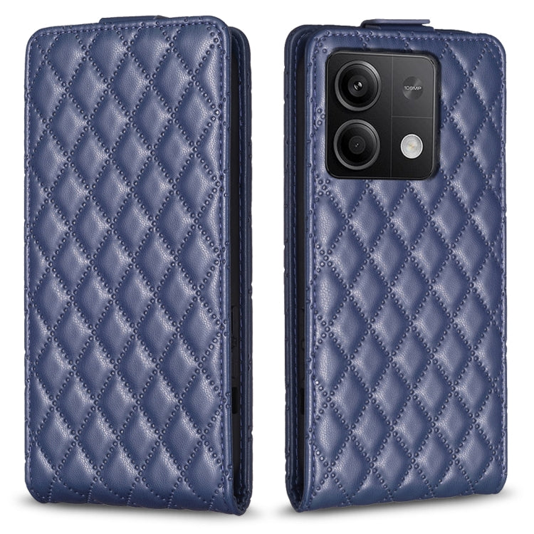 Diamond Lattice Vertical Flip Leather Phone Case, For Xiaomi Redmi Note 13 Pro 4G Global, For Xiaomi Poco M6 Pro 4G, For Xiaomi Redmi Note 13 4G Global, For Xiaomi Redmi Note 13, For Xiaomi Redmi 13C, For Xiaomi Redmi Note 13 Pro+ 5G                   ...