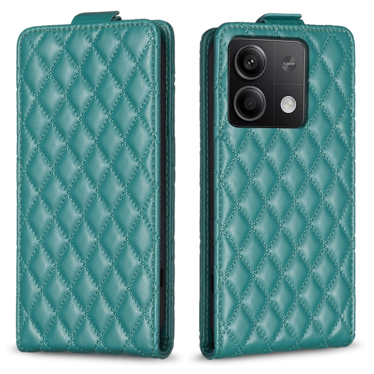 Diamond Lattice Vertical Flip Leather Phone Case, For Xiaomi Redmi Note 13 Pro 4G Global, For Xiaomi Poco M6 Pro 4G, For Xiaomi Redmi Note 13 4G Global, For Xiaomi Redmi Note 13, For Xiaomi Redmi 13C, For Xiaomi Redmi Note 13 Pro+ 5G                   ...