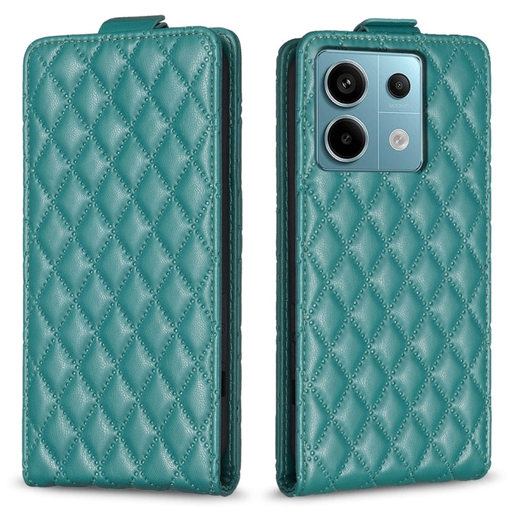 Diamond Lattice Vertical Flip Leather Phone Case, For Xiaomi Redmi Note 13 Pro 4G Global, For Xiaomi Poco M6 Pro 4G, For Xiaomi Redmi Note 13 4G Global, For Xiaomi Redmi Note 13, For Xiaomi Redmi 13C, For Xiaomi Redmi Note 13 Pro+ 5G                   ...